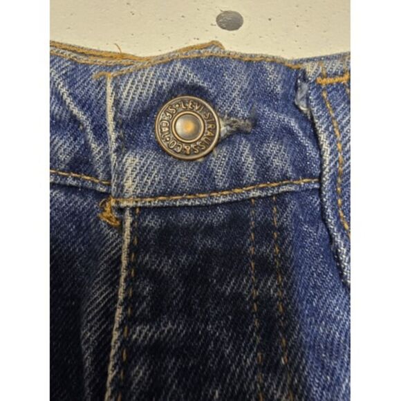 Vintage Levi's Jorts 30‎ Waist 40509-0215 Orange Tag - Picture 3 of 7